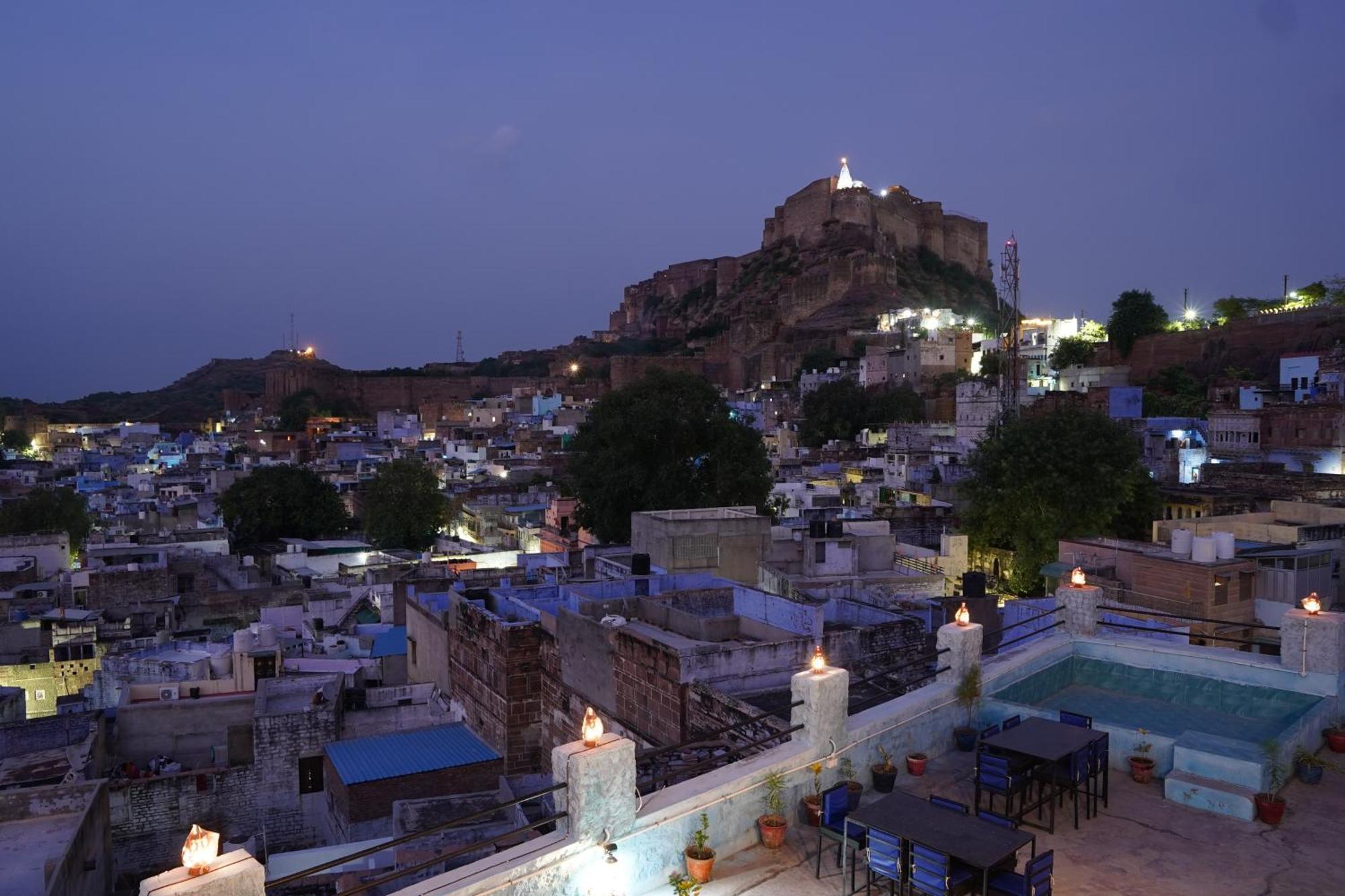 Neel Mahal The Heritage Haveli Jodhpur  Eksteriør billede